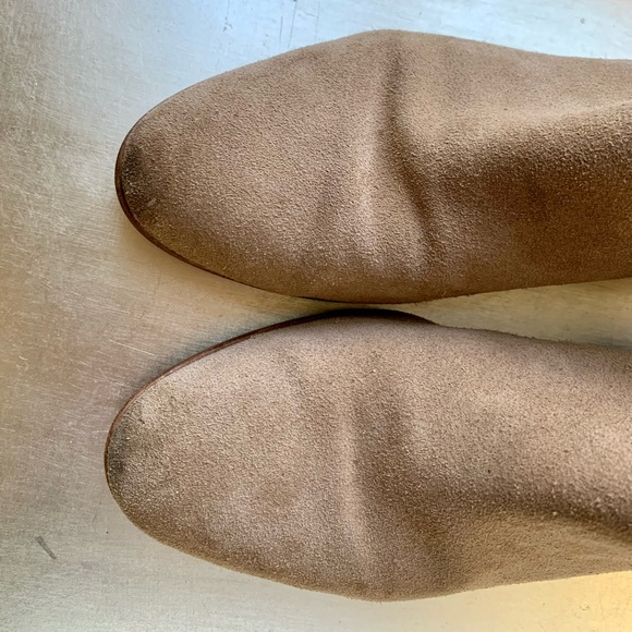 MICHAEL KORS tan suede ankle boots - Picture 14 of 14